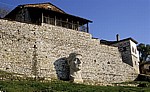 Burg (Kalaja): Büste des byzantinischen Kaisers Konstantin des Großen - Berat