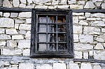 Burg (Kalaja): Holzfenster - Berat
